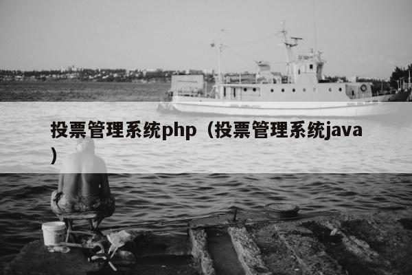 投票管理系统php（投票管理系统java）