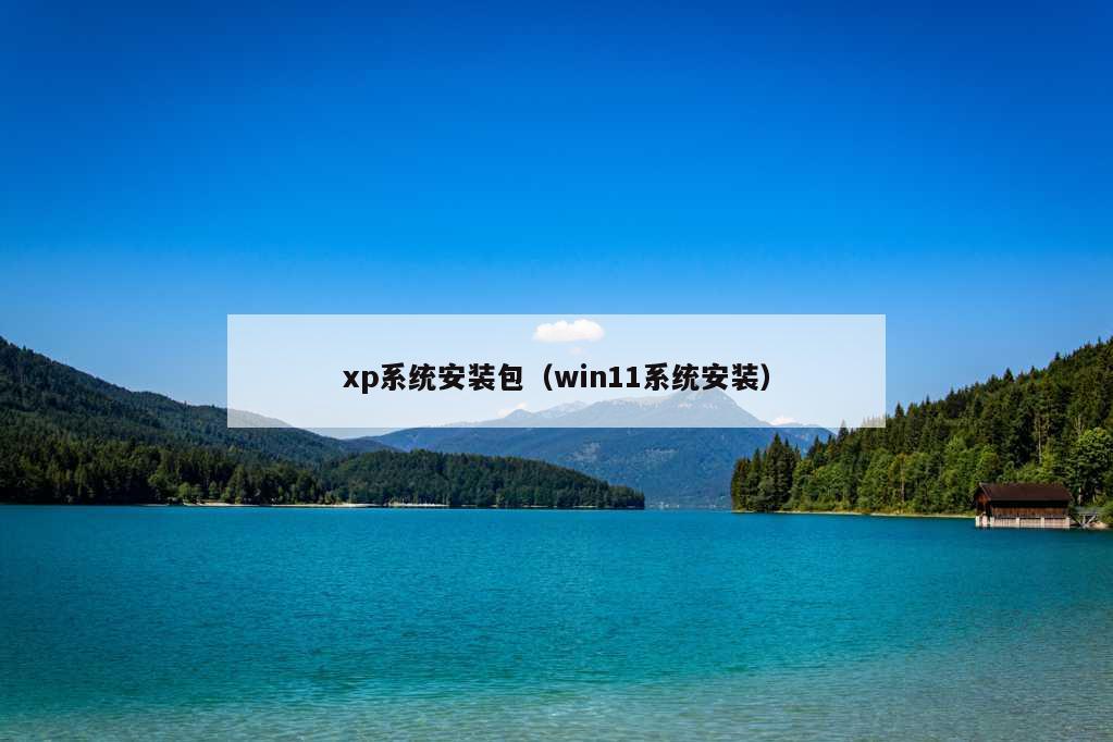 xp系统安装包（win11系统安装）