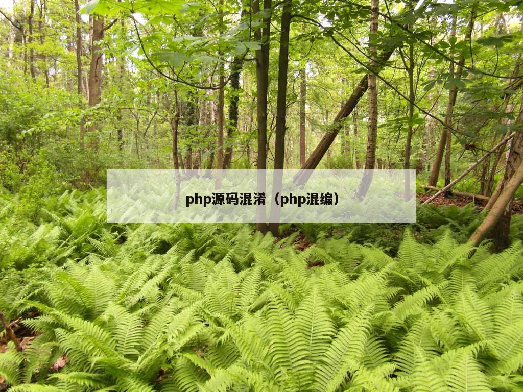 php源码混淆（php混编）