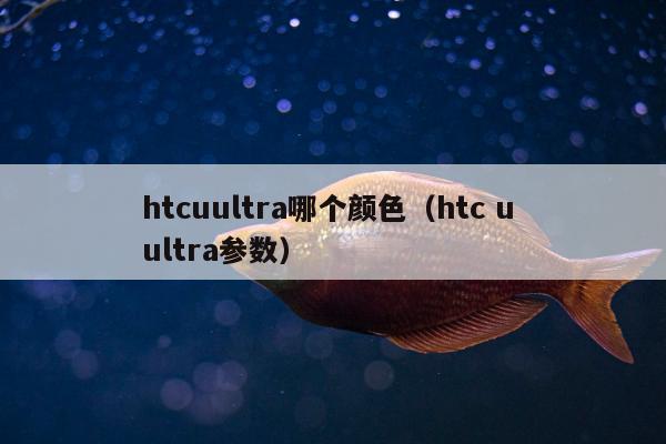 htcuultra哪个颜色（htc u ultra参数）