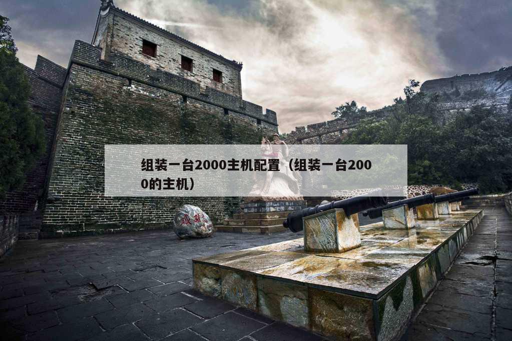 组装一台2000主机配置（组装一台2000的主机）