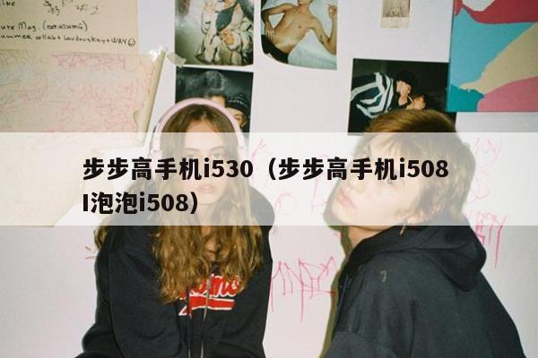 步步高手机i530（步步高手机i508 I泡泡i508）