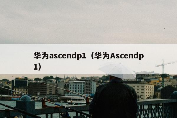 华为ascendp1（华为Ascendp1）