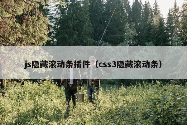 js隐藏滚动条插件（css3隐藏滚动条）