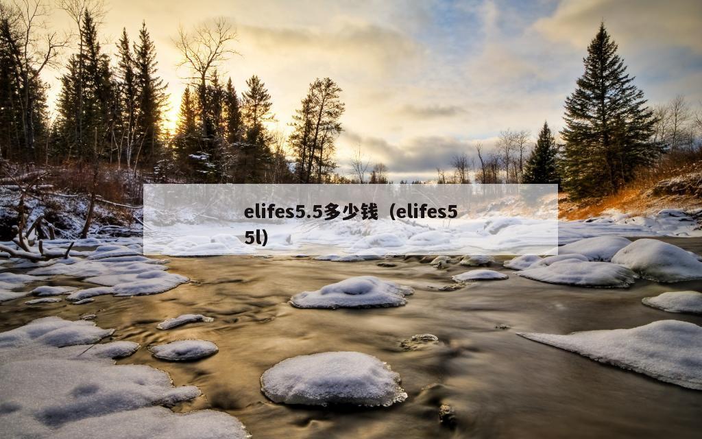 elifes5.5多少钱（elifes55l）