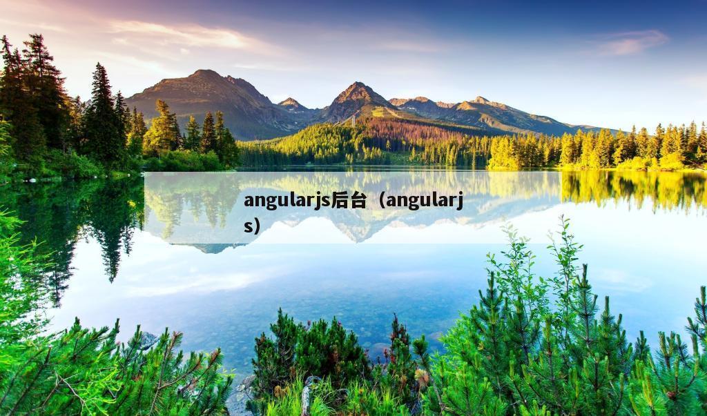 angularjs后台（angularjs）