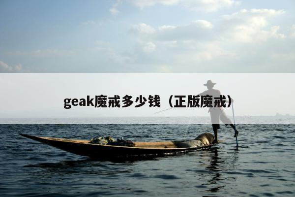 geak魔戒多少钱（正版魔戒）