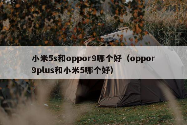 小米5s和oppor9哪个好（oppor9plus和小米5哪个好）