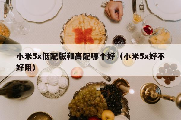 小米5x低配版和高配哪个好（小米5x好不好用）