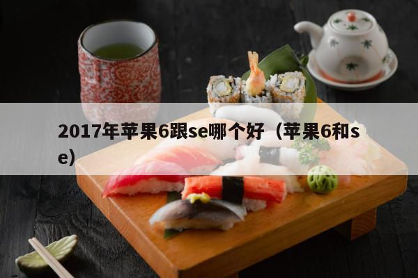 2017年苹果6跟se哪个好（苹果6和se）