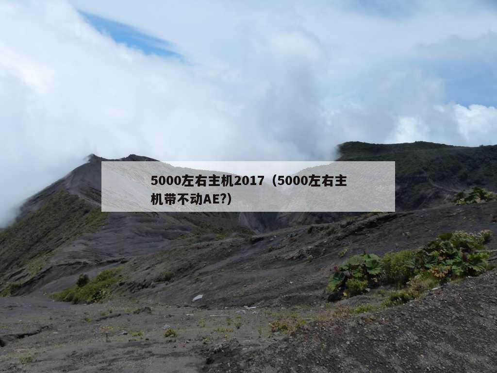 5000左右主机2017（5000左右主机带不动AE?）