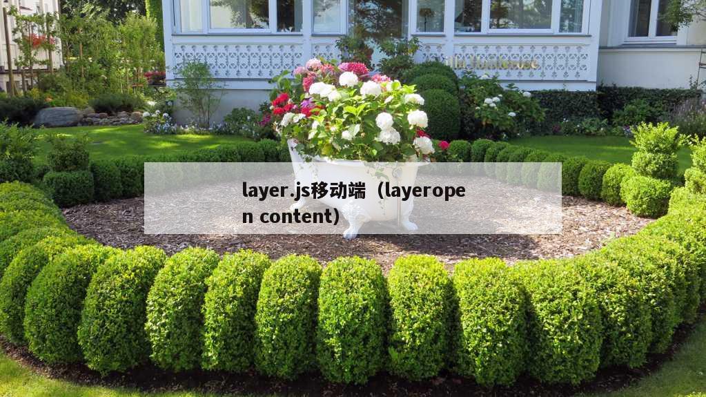 layer.js移动端（layeropen content）