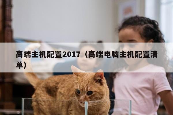 高端主机配置2017（高端电脑主机配置清单）