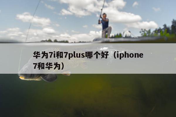 华为7i和7plus哪个好（iphone7和华为）