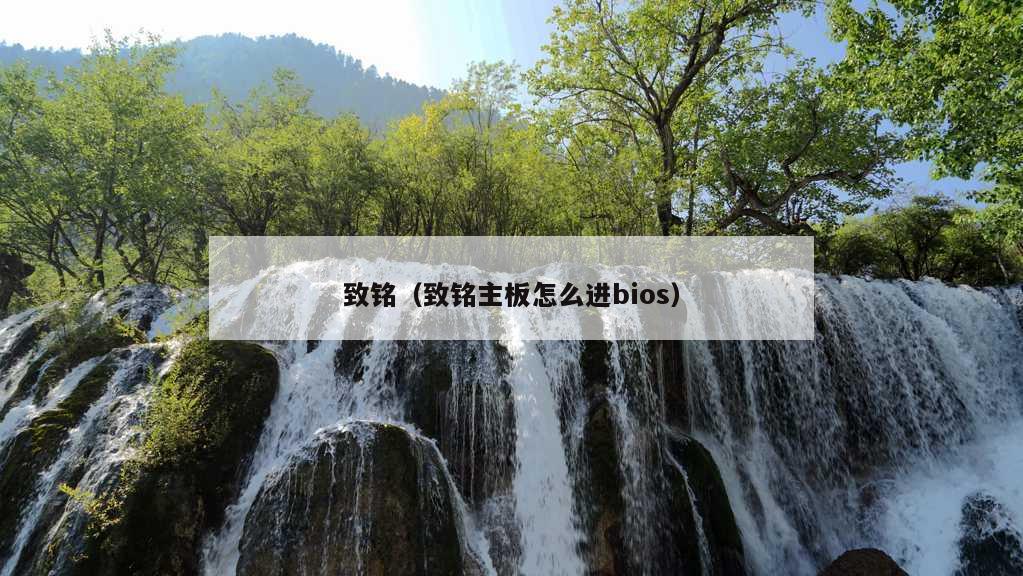 致铭（致铭主板怎么进bios）