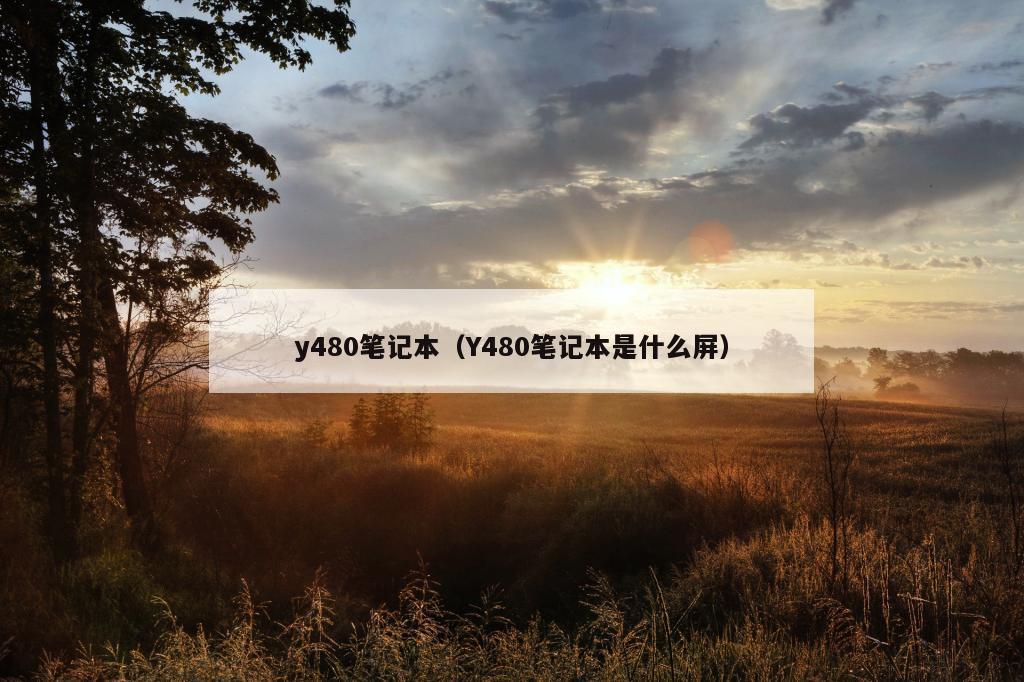 y480笔记本（Y480笔记本是什么屏）