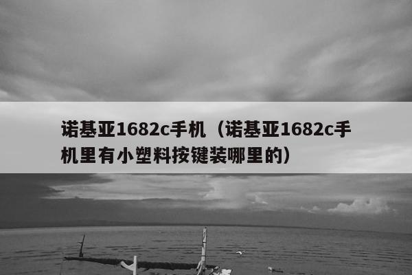 诺基亚1682c手机（诺基亚1682c手机里有小塑料按键装哪里的）