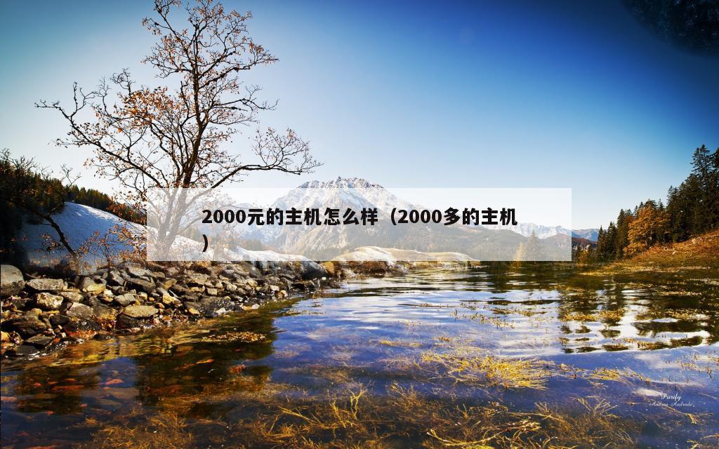 2000元的主机怎么样（2000多的主机）