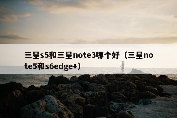 三星s5和三星note3哪个好（三星note5和s6edge+）