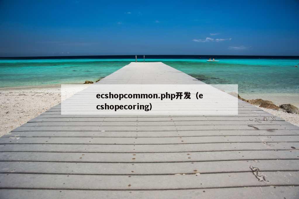 ecshopcommon.php开发（ecshopecoring）