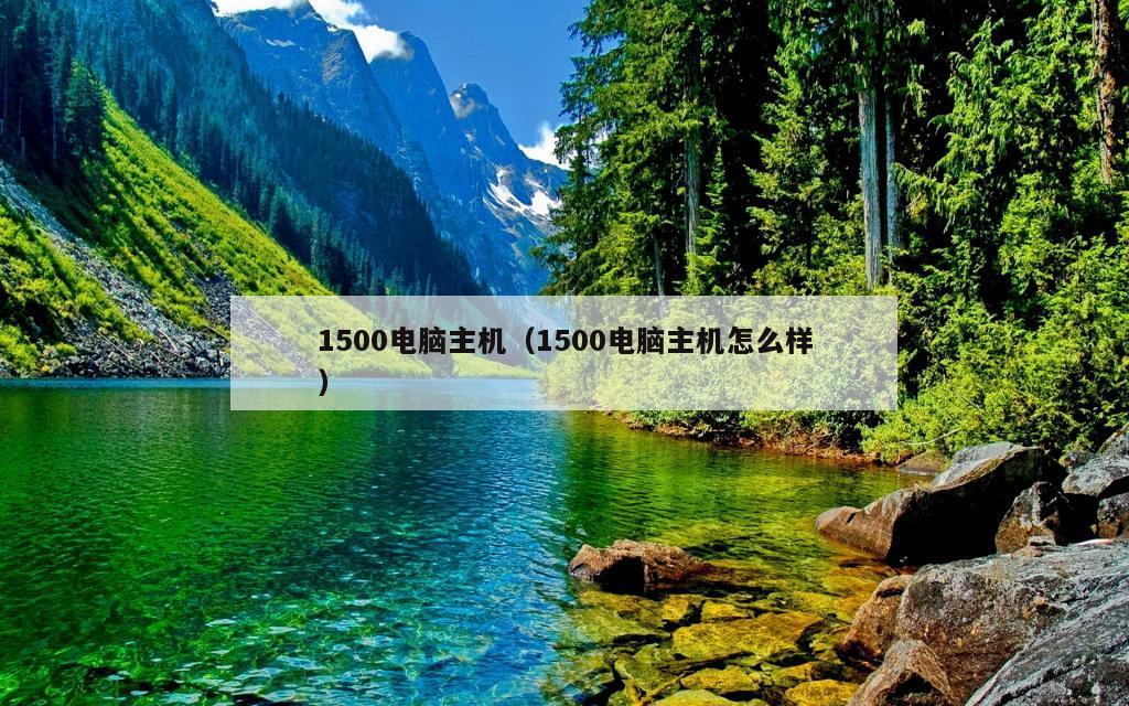 1500电脑主机（1500电脑主机怎么样）