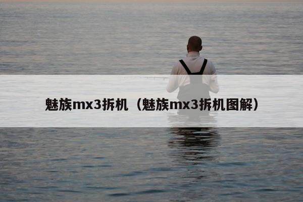 魅族mx3拆机（魅族mx3拆机图解）