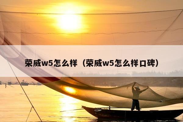 荣威w5怎么样（荣威w5怎么样口碑）