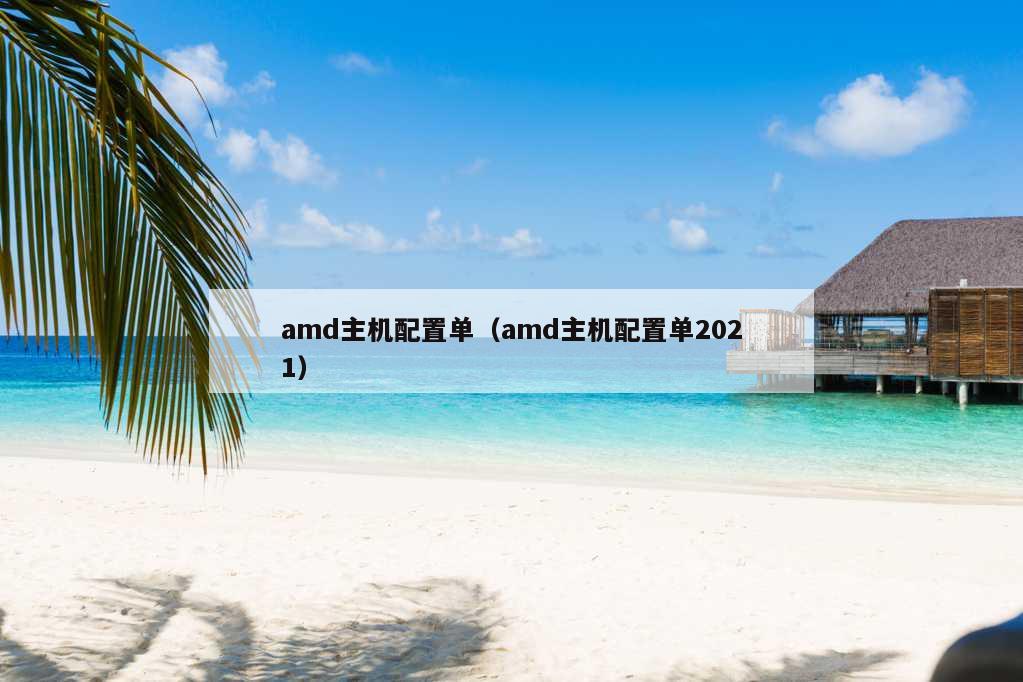 amd主机配置单（amd主机配置单2021）