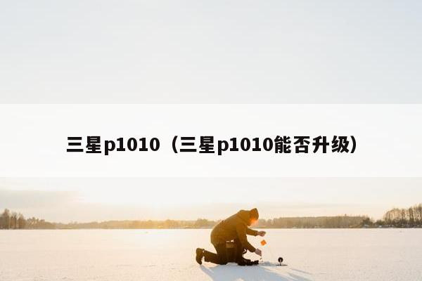 三星p1010（三星p1010能否升级）