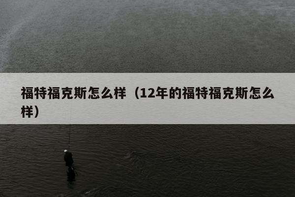 福特福克斯怎么样（12年的福特福克斯怎么样）