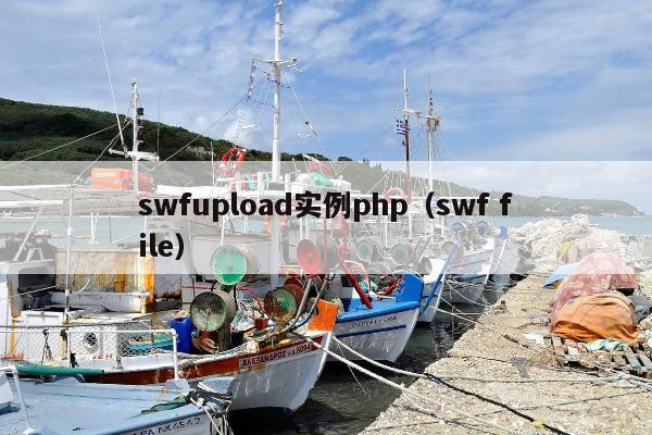 swfupload实例php（swf file）