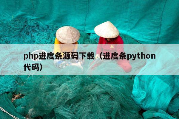 php进度条源码下载（进度条python代码）