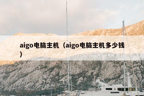 aigo电脑主机（aigo电脑主机多少钱）