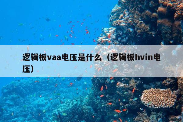 逻辑板vaa电压是什么（逻辑板hvin电压）