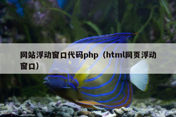 网站浮动窗口代码php（html网页浮动窗口）