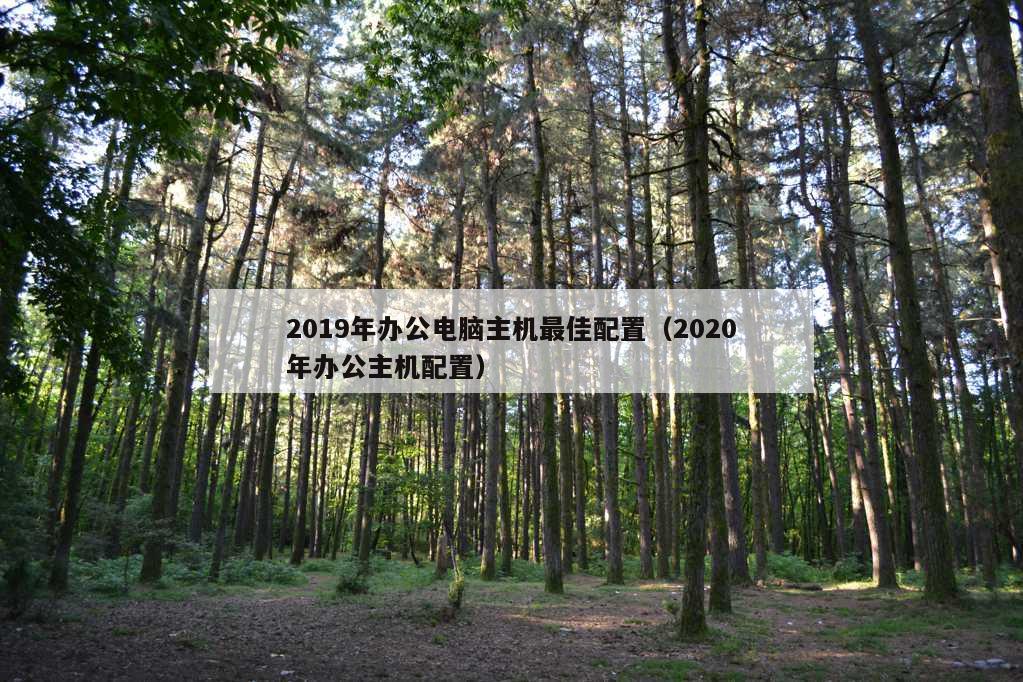 2019年办公电脑主机最佳配置（2020年办公主机配置）