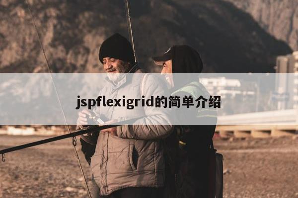 jspflexigrid的简单介绍