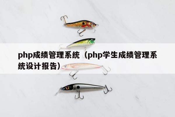 php成绩管理系统（php学生成绩管理系统设计报告）