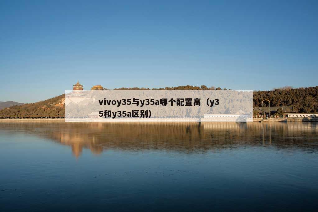 vivoy35与y35a哪个配置高（y35和y35a区别）