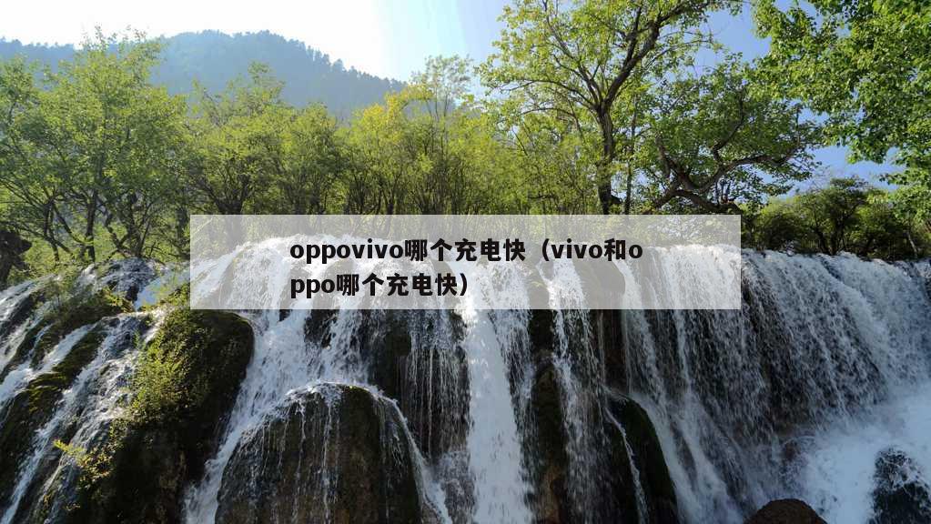 oppovivo哪个充电快（vivo和oppo哪个充电快）