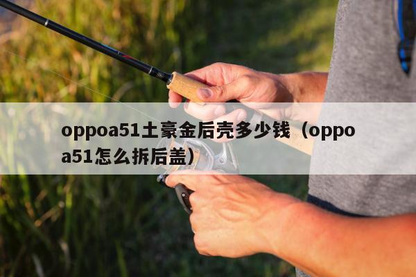 oppoa51土豪金后壳多少钱（oppoa51怎么拆后盖）