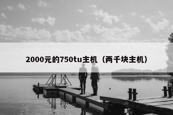 2000元的750tu主机（两千块主机）