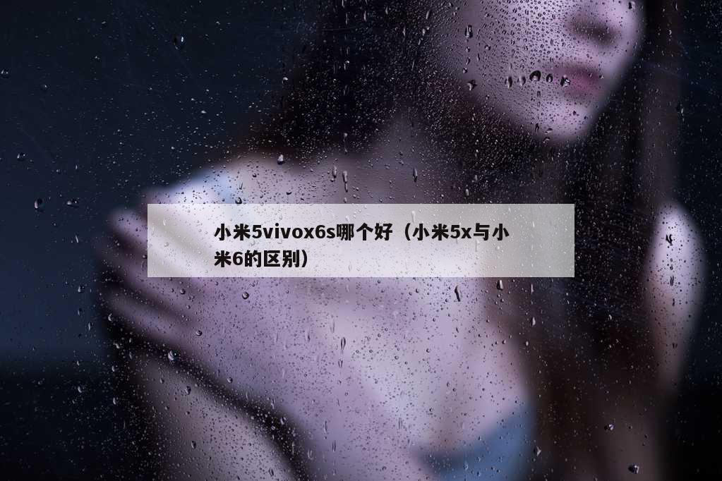 小米5vivox6s哪个好（小米5x与小米6的区别）