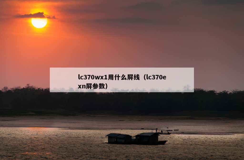 lc370wx1用什么屏线（lc370exn屏参数）