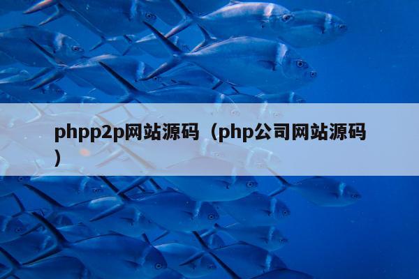 phpp2p网站源码（php公司网站源码）