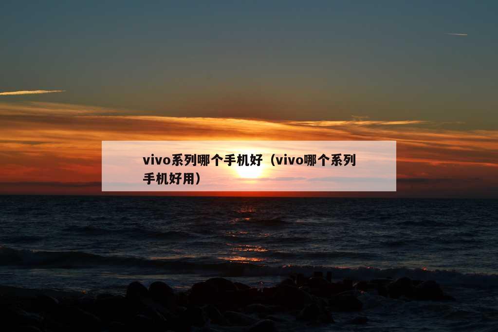 vivo系列哪个手机好（vivo哪个系列手机好用）