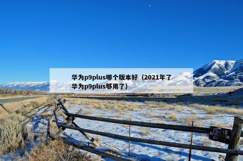 华为p9plus哪个版本好（2021年了华为p9plus够用了）