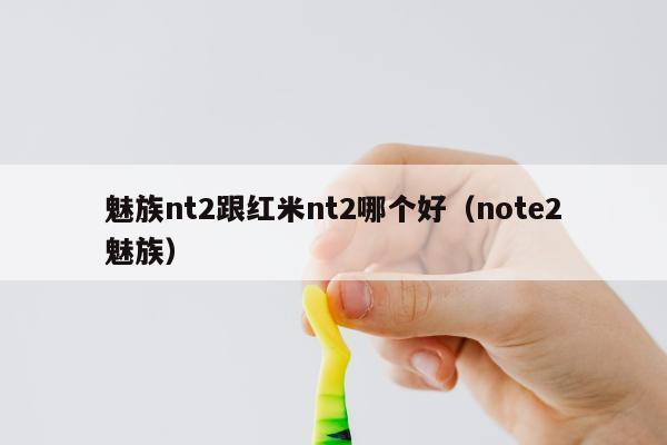 魅族nt2跟红米nt2哪个好（note2魅族）