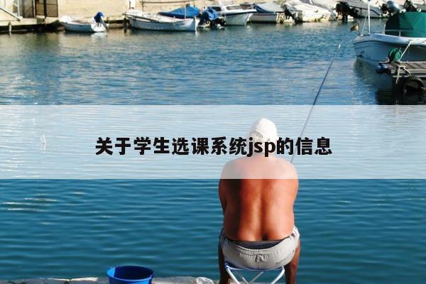 关于学生选课系统jsp的信息