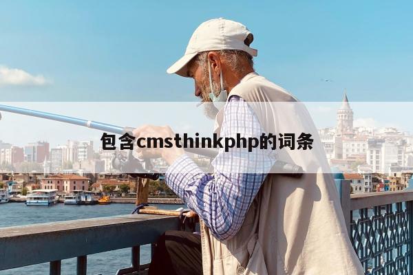 包含cmsthinkphp的词条